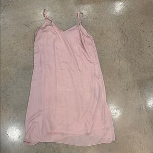 Elegant Pink Slip Dress